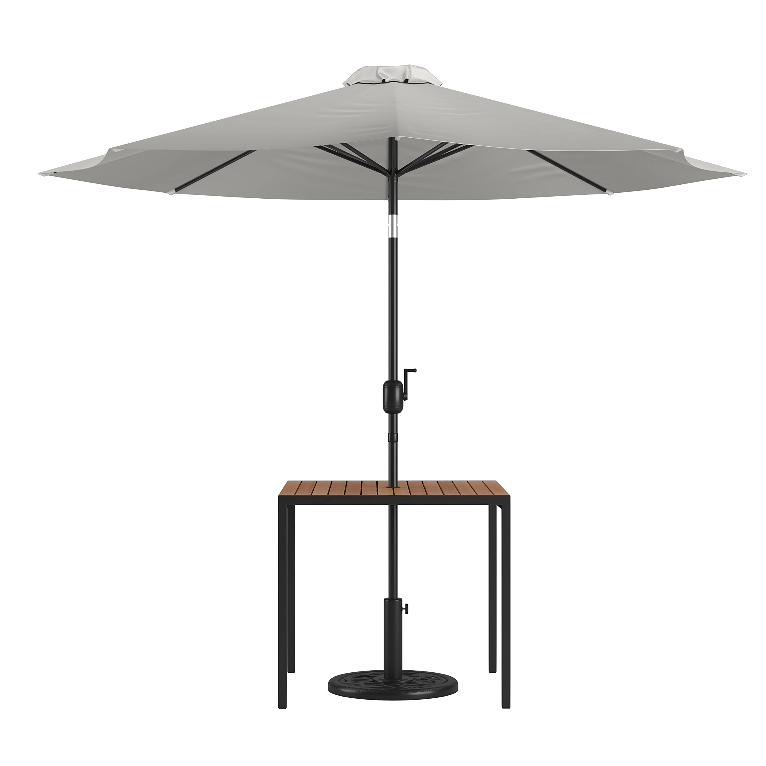 Flash Furniture Lark 3-Piece Outdoor Patio Dining Set - 35