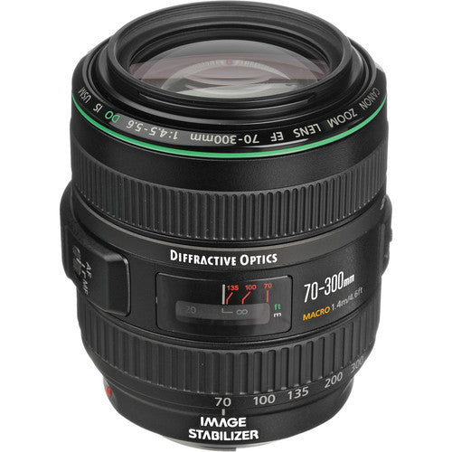 Canon EF 70-300mm f/4.5-5.6 DO IS USM Telephoto Zoom Lens - Refurbished | Professional Photography, Wildlife & Sports Shooting