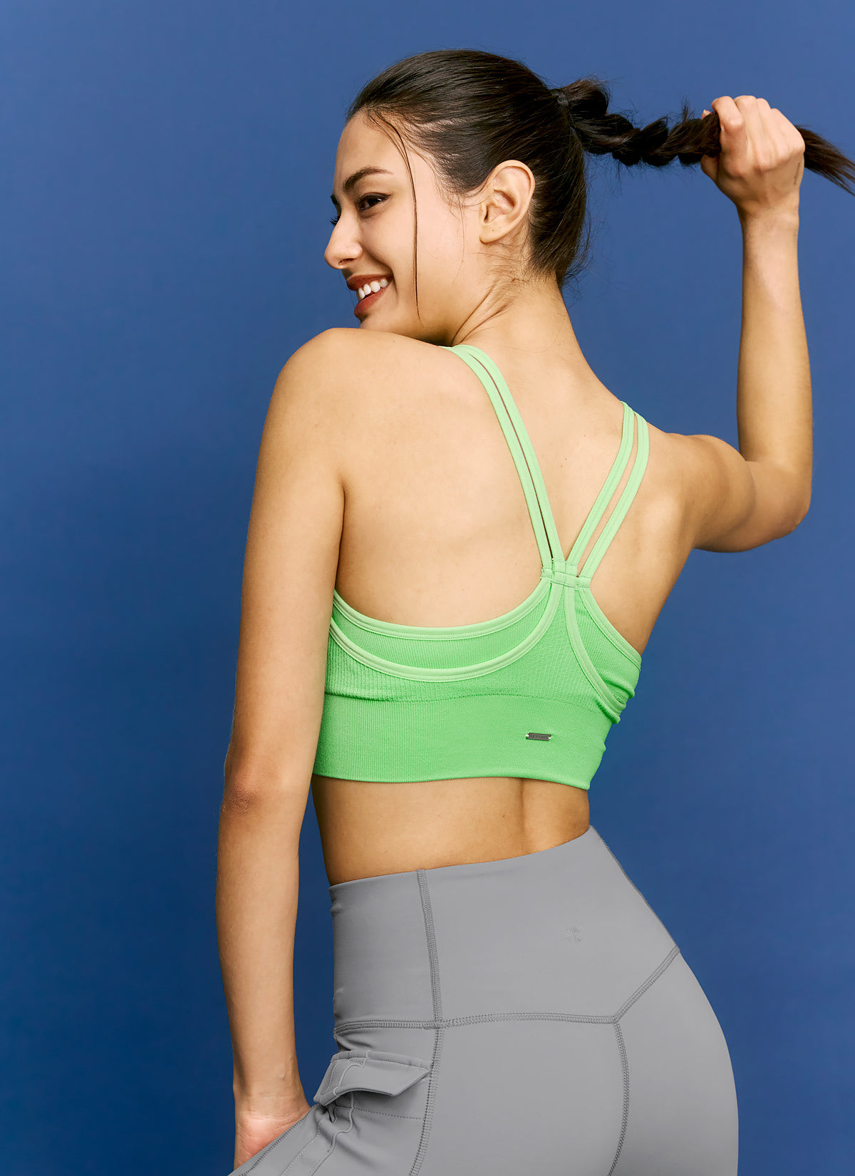 Comfortable Dual Layer Seamless Bra Top for Women - Wireless Support, Breathable Fabric - Perfect for Yoga, Workout & Everyday Wear