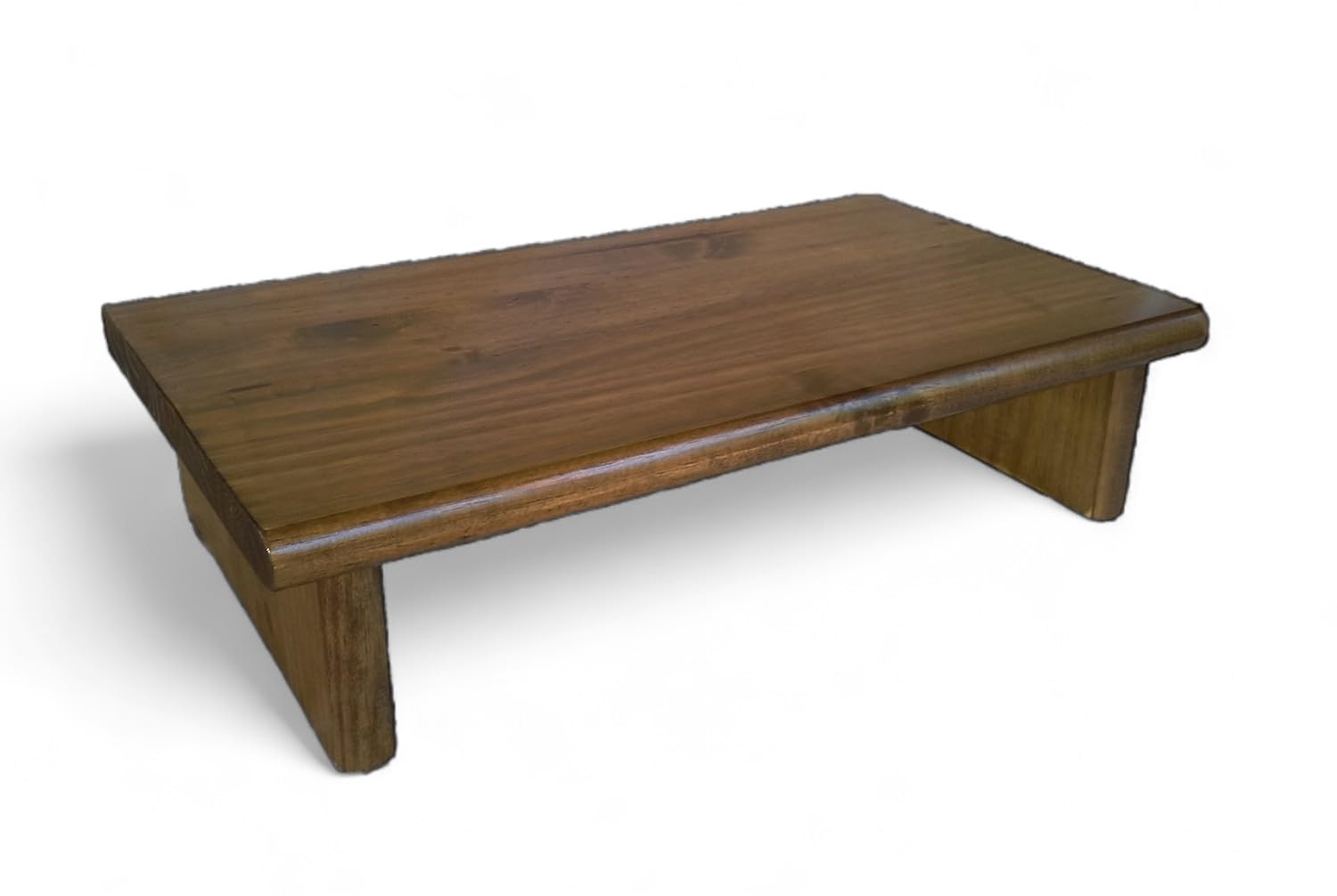 Premium Pine & Walnut Monitor Stand - 20