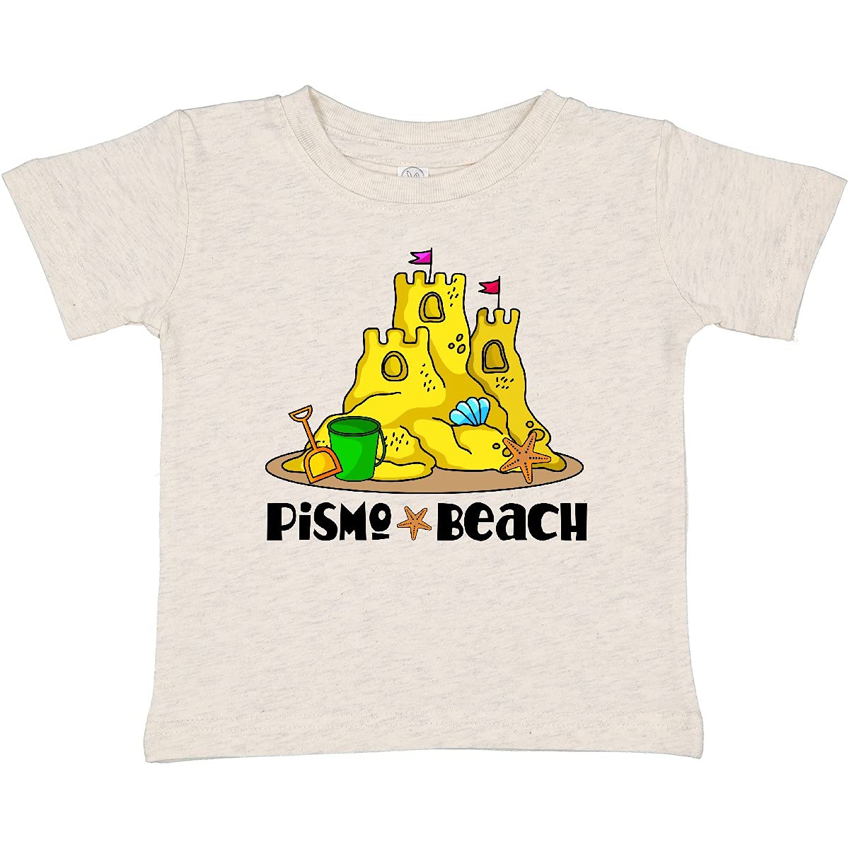 Inktastic Pismo Beach California Vacation Baby T-Shirt - Cute Summer Travel Outfit for Infants & Toddlers - Beach Trip, Family Vacation, Holiday Souvenir Gift