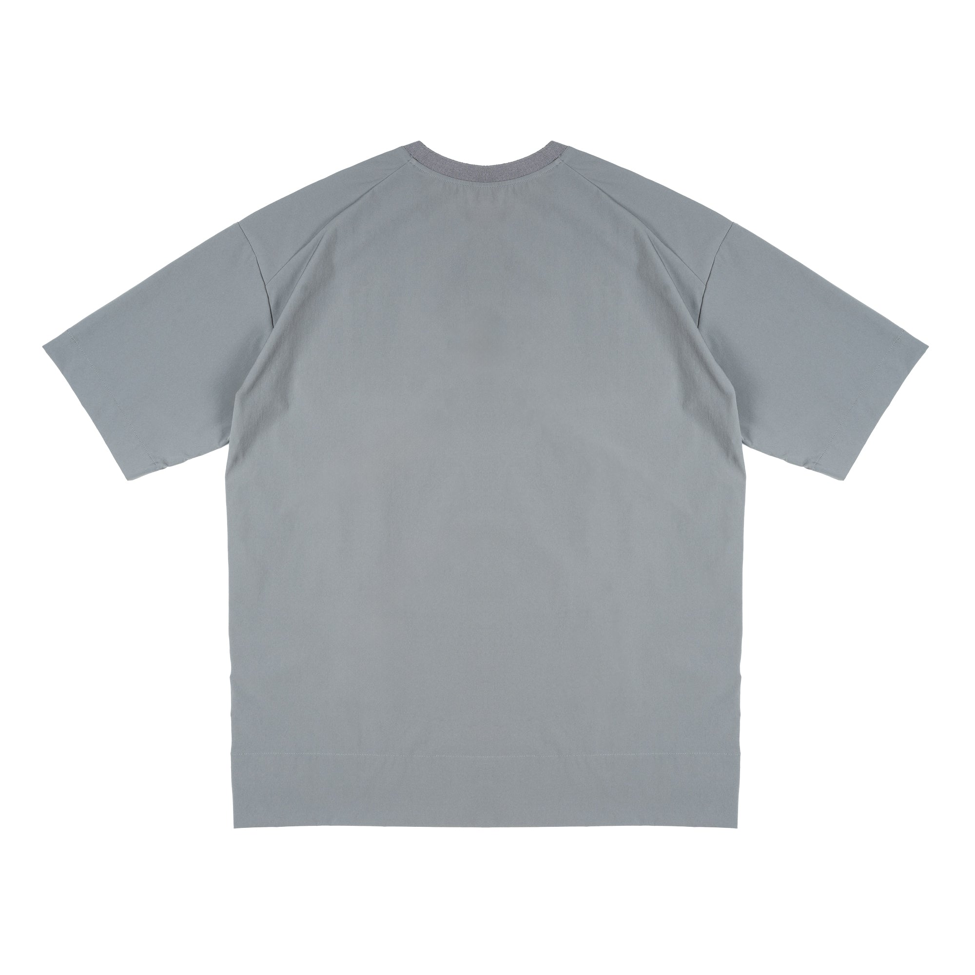 Graye Cut and Sew Top 'Cement' - Women's Casual Short Sleeve T-Shirt for Everyday Wear, Street Style & Layering Outfits