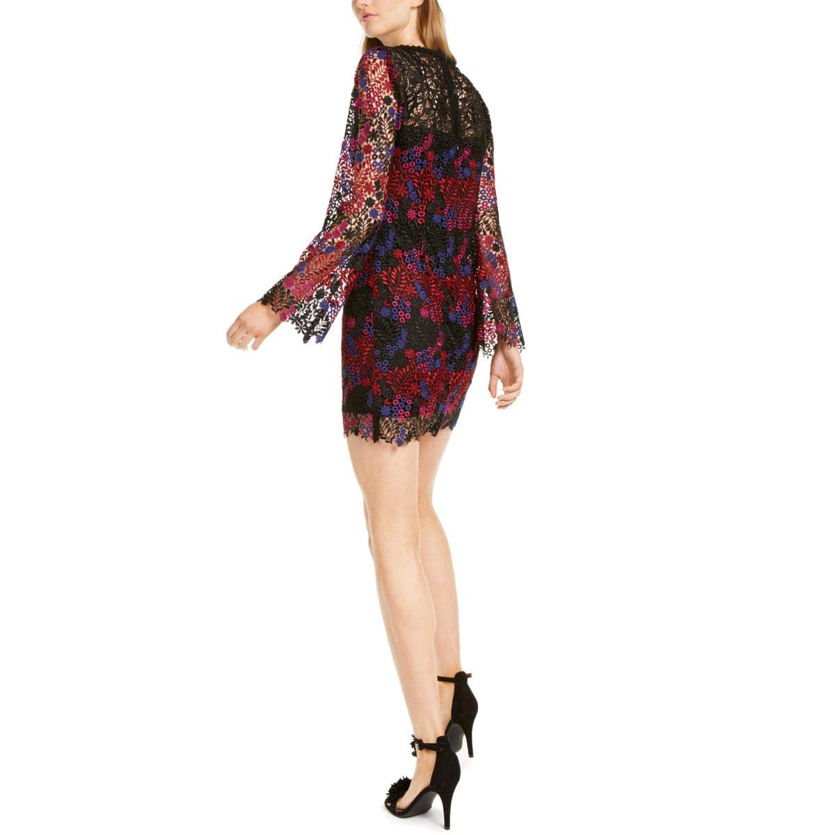Nanette Lepore Women's Classic Floral Print Wrap Dress - Elegant & Comfortable for Work, Parties & Special Occasions