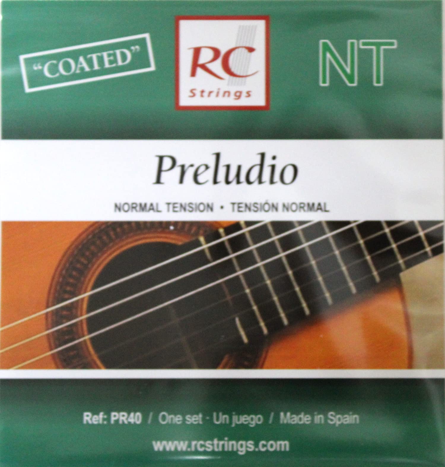 PR40 Preludio Premium Nylon Classical Guitar Strings - Medium Tension for Warm Tone | Perfect for Classical, Flamenco & Fingerstyle Playing