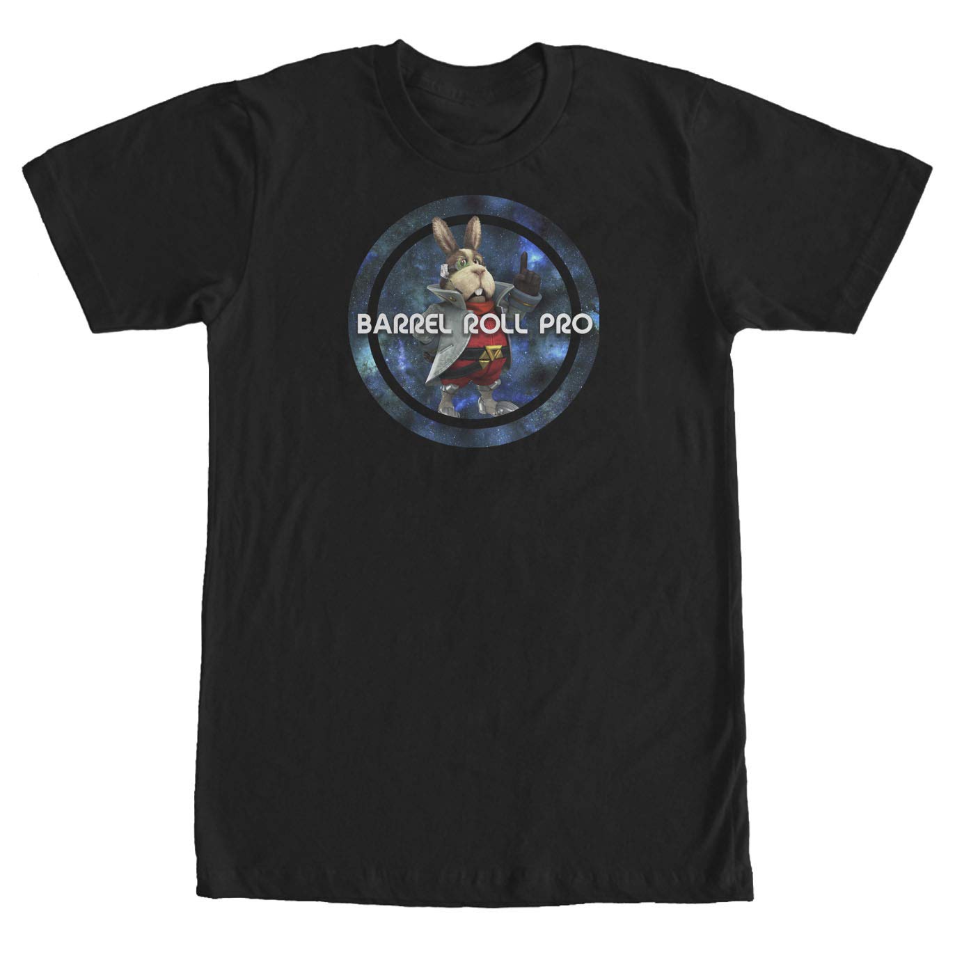 Men's Nintendo Star Fox Peppy Hare Barrel Roll Graphic T-Shirt - Cool Gaming Tee for Fans, Casual Wear & Cosplay