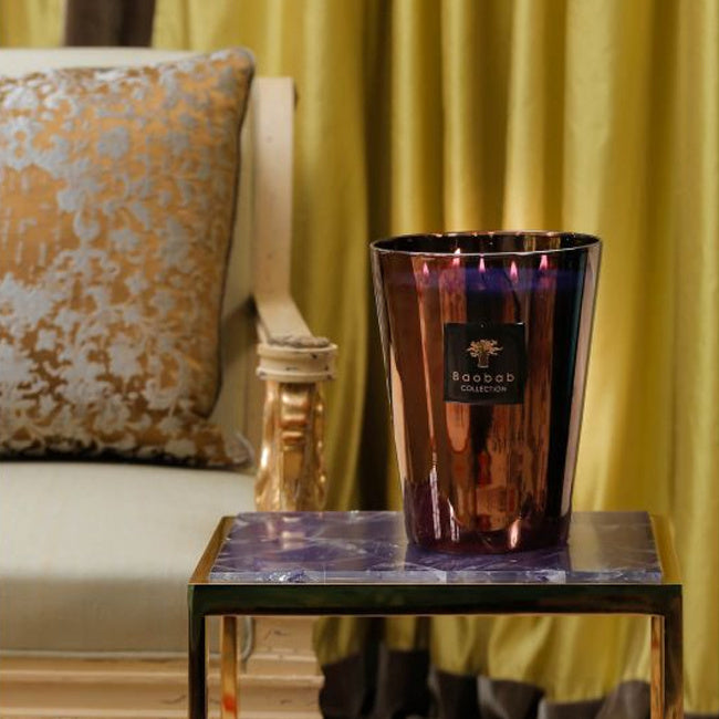 Baobab Collection Cyprium Scented Candle - Luxury Home Fragrance for Relaxation & Aromatherapy | Perfect for Bedroom, Living Room & Spa Decor