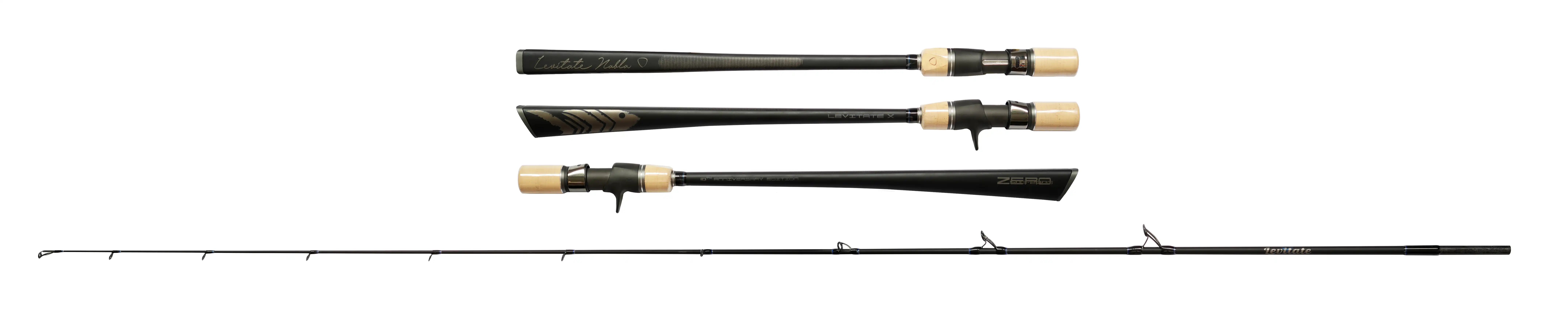 Temple Reef Levitate X Slow Pitch Jigging Fishing Rods - Premium Saltwater Jigging Rod for Deep Sea Fishing & Offshore Angling