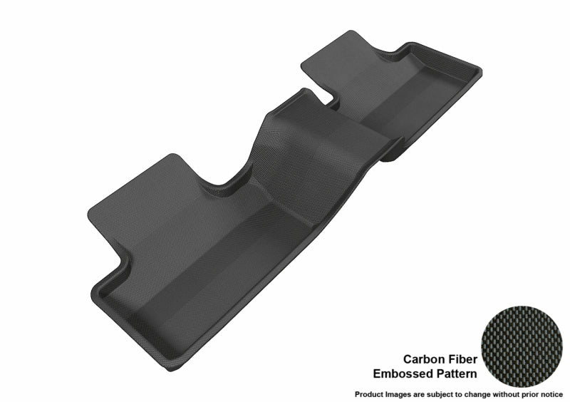 3D MAXpider Custom Fit Floor Mats for 2012-2013 Land Rover Range Rover Evoque | Kagu Series 2nd Row All-Weather Protection | Perfect for Off-Road, Daily Commute & Family Trips