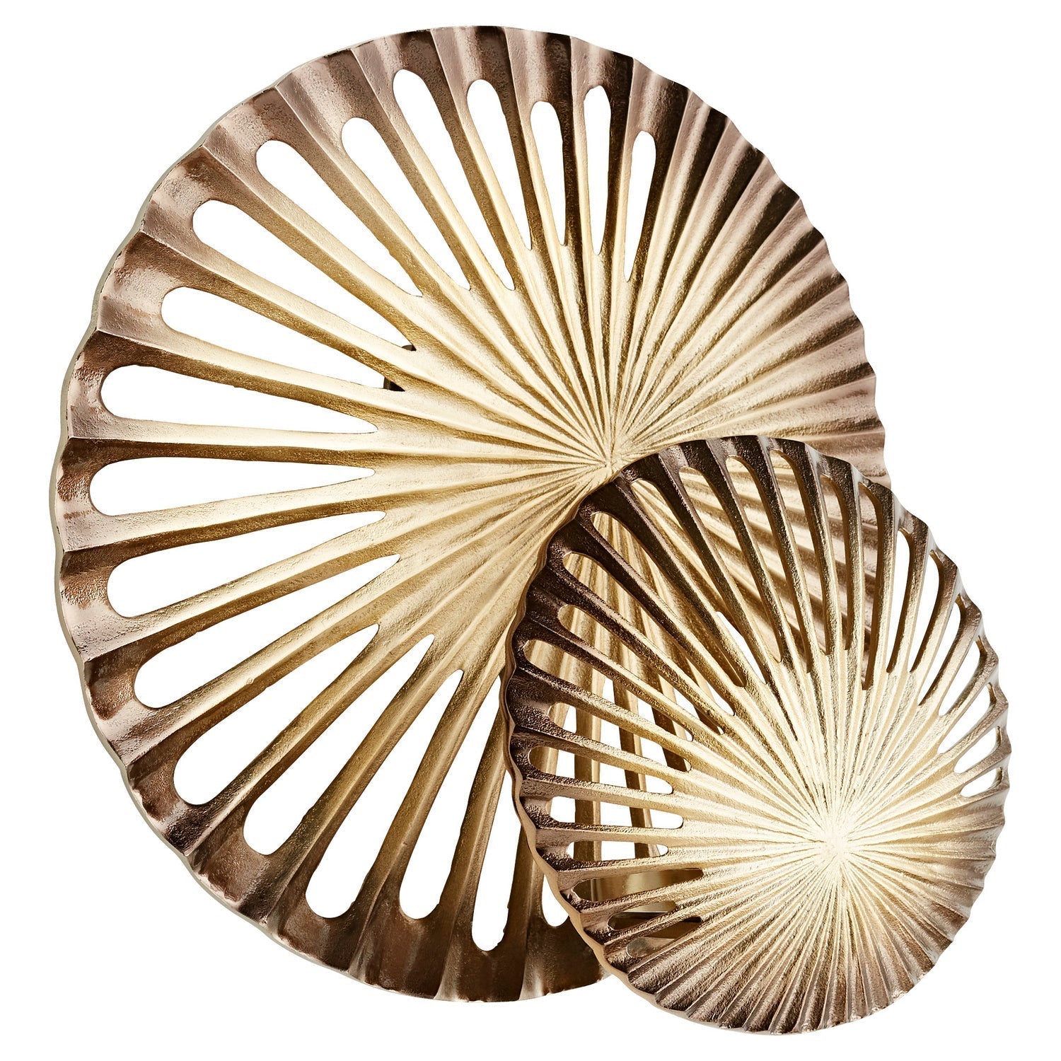 Cyan Design 11315 Antique Brass Spatial Wall Decor - Modern Home & Office Decoration for Living Room, Bedroom, Entryway