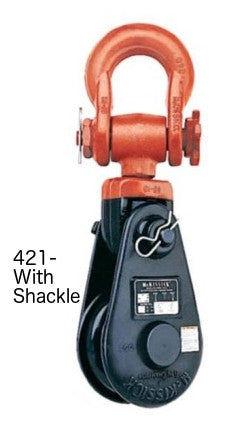 McKissick 420 421 Snatch Blocks - Heavy Duty Pulley for Towing, Rigging & Off-Road Recovery - Perfect for Trucks, ATVs & Marine Use