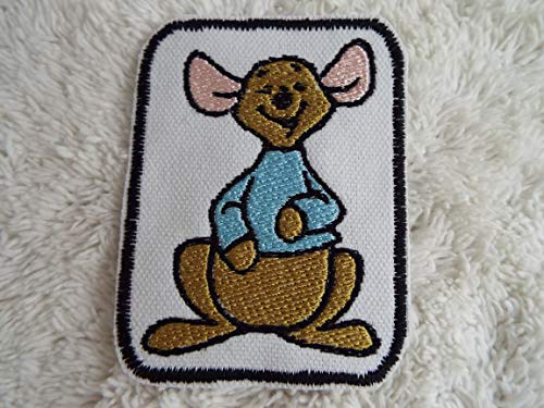 Kangaroo Embroidered Iron-on Patch for Jackets, Bags & DIY Crafts - High Quality Sew-on Applique for Clothing Customization