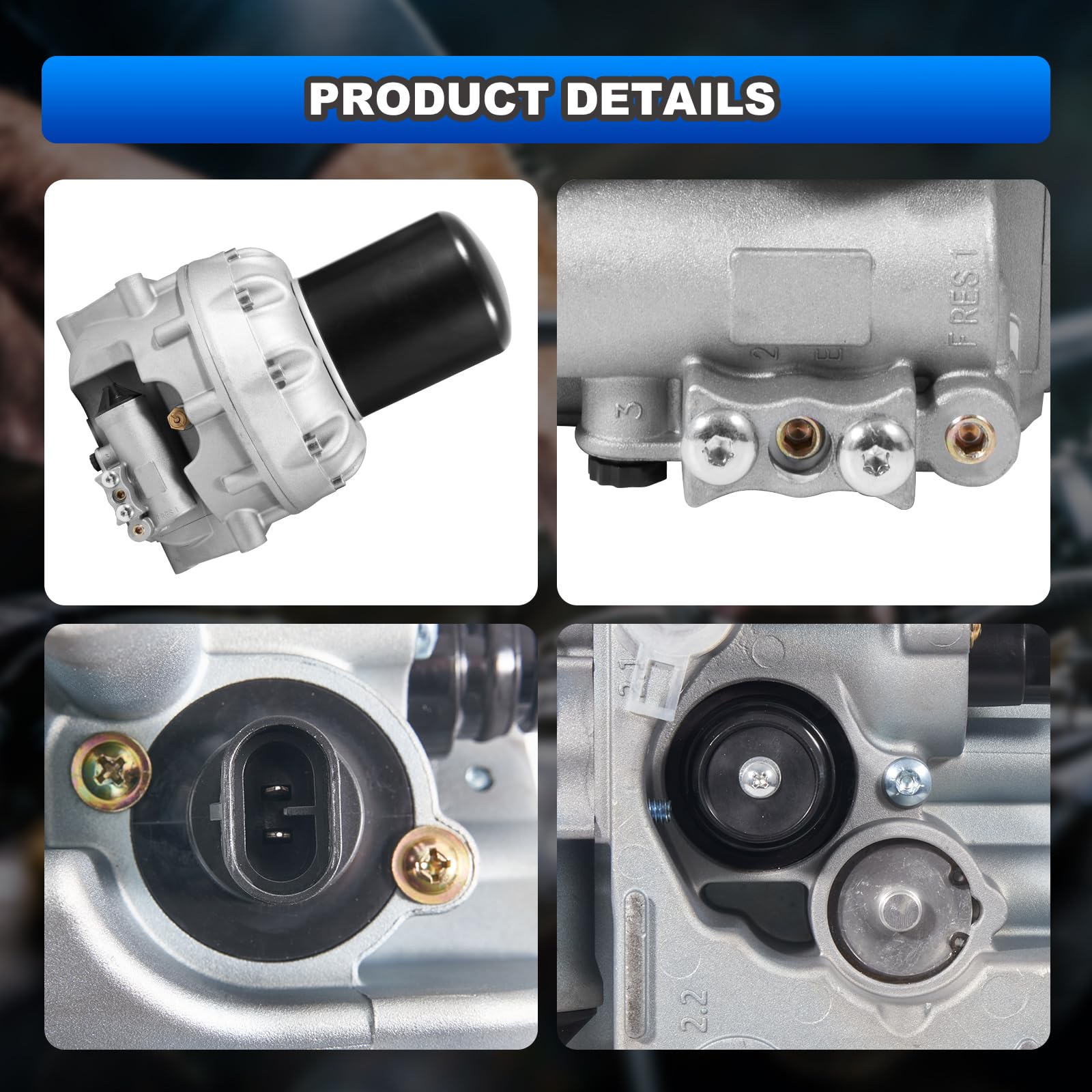 WABCO 4324711010 Air Dryer System Saver 1200 Plus | Replacement for 4324701009, TR4324711010 | Heavy Duty Truck & Trailer Air Brake System Maintenance