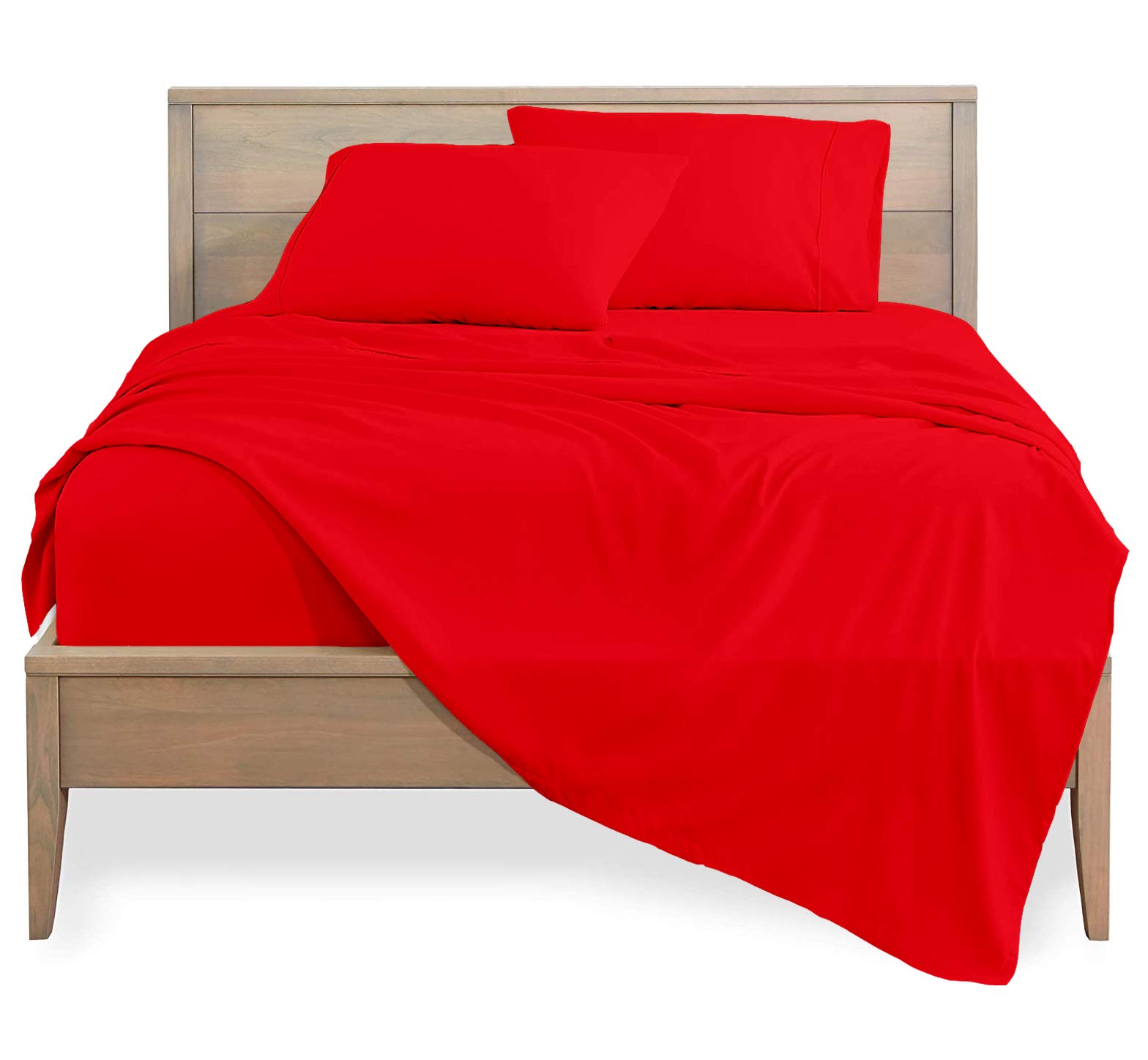 1000 Thread Count King Size Sheet Set - 4 Piece Luxury Hotel Bedding with Deep Pocket (Fits up to 18