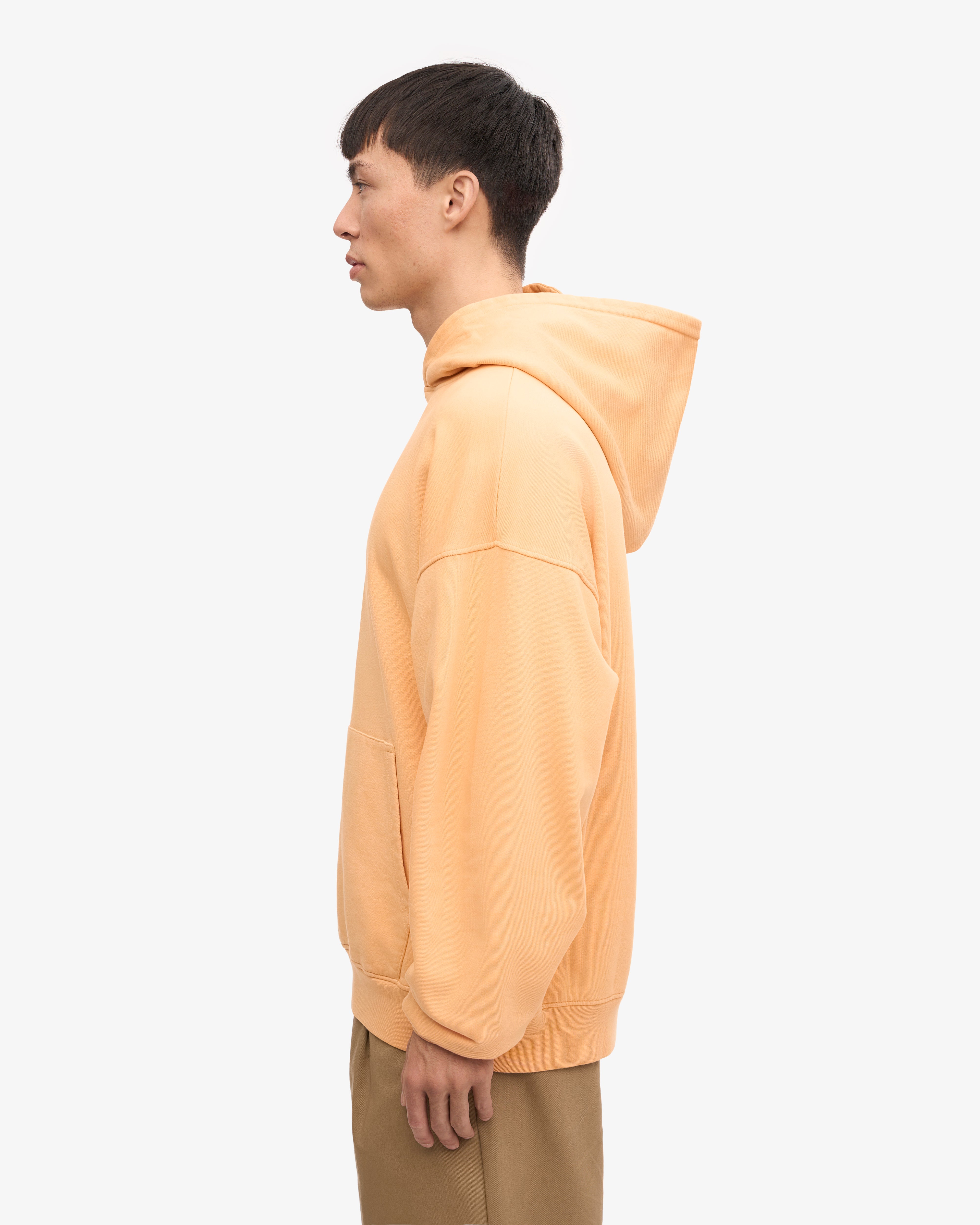 Organic Oversized Hoodie - Sandstone Orange | Soft & Cozy Pullover Sweatshirt for Men & Women | Perfect for Casual Wear, Lounge & Outdoor Activities
