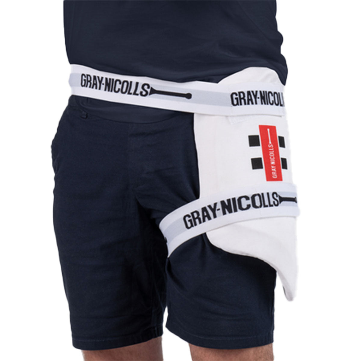 Gray Nicolls Club Collection Cricket Thigh Pad - Protective Gear for Batting & Fielding | Comfortable & Durable for Cricket Matches & Practice Sessions