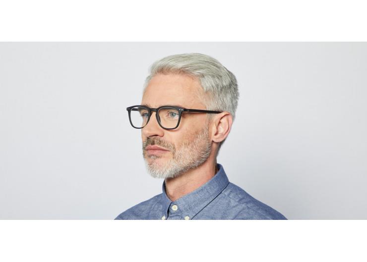 Blue Light Blocking Reading Glasses for Women & Men - Anti Glare Computer Glasses with Spring Hinges (Black) - Perfect for Office Work, Screen Time & Digital Eye Strain Relief