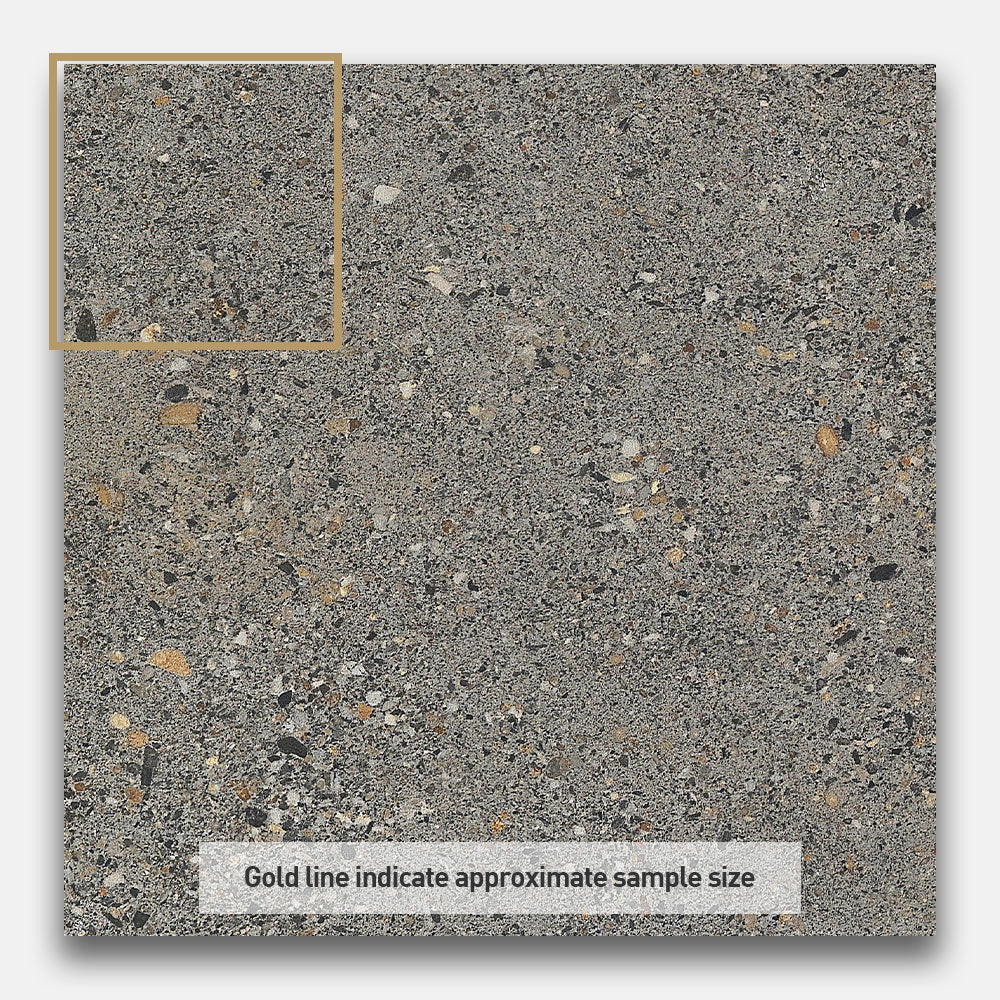 Premium 300x300mm Dark Grey Matte Porcelain Tile - Atlanta Series for Modern Floors, Bathrooms & Kitchens