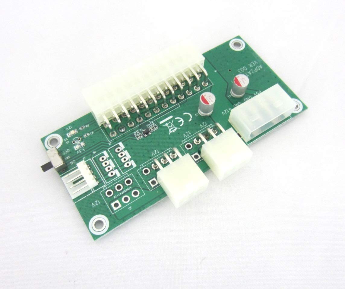 Dual Power ON/Off Switch Controller for Crypto Mining - Heavy Duty Adapter with Main/Deputy Mode - Perfect for Bitcoin Mining Rigs & Server Rooms