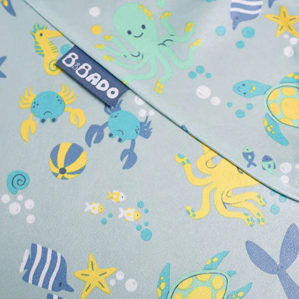 BIBaDO Award-Winning Baby Weaning Coverall Bib - Waterproof & Adjustable for Messy Mealtime - Perfect for Infants & Toddlers Learning to Eat Independently