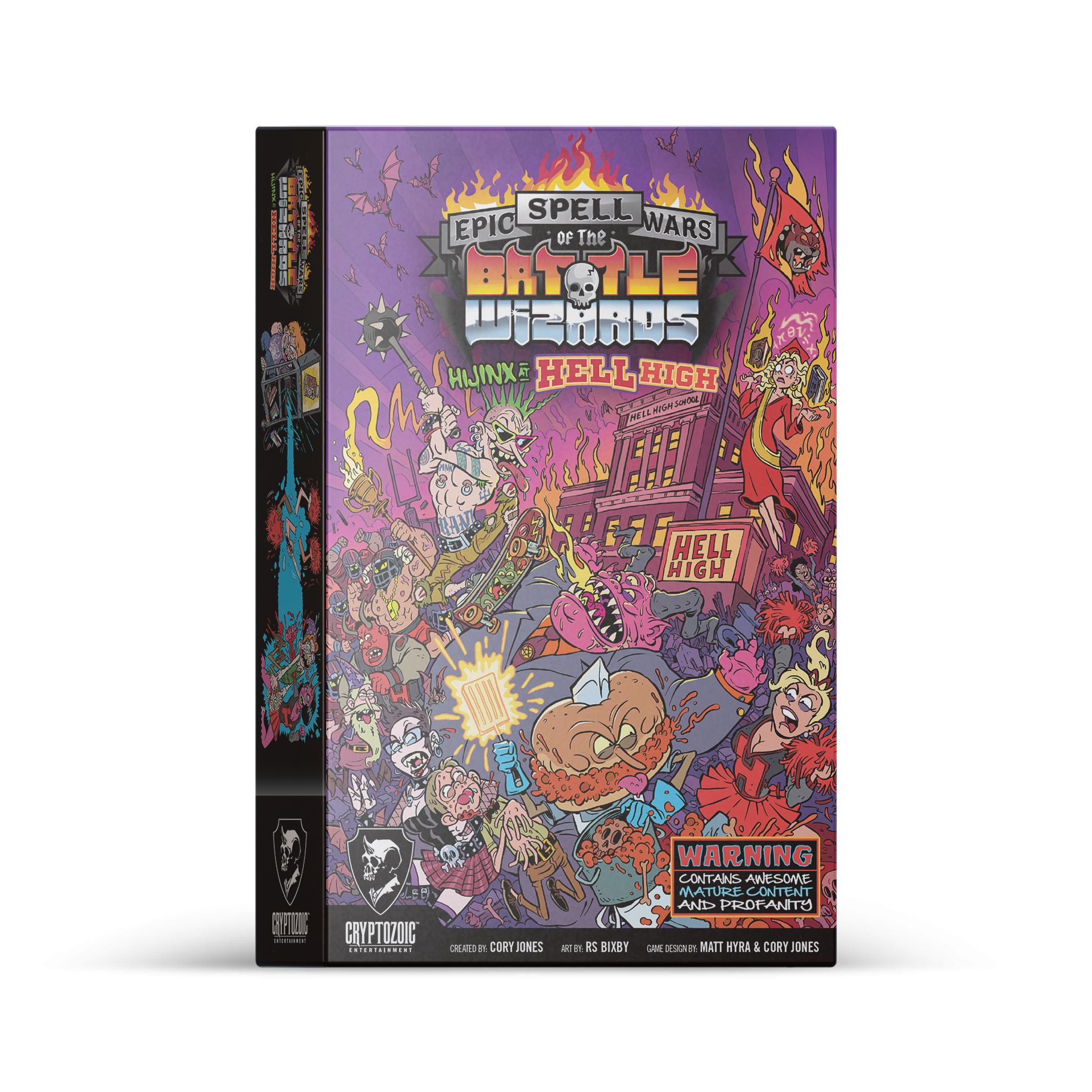 Epic Spell Wars 5: Hijinx at Hell High - Fantasy Card Game for Adults & Teens | Perfect for Game Nights, Parties & Halloween Events