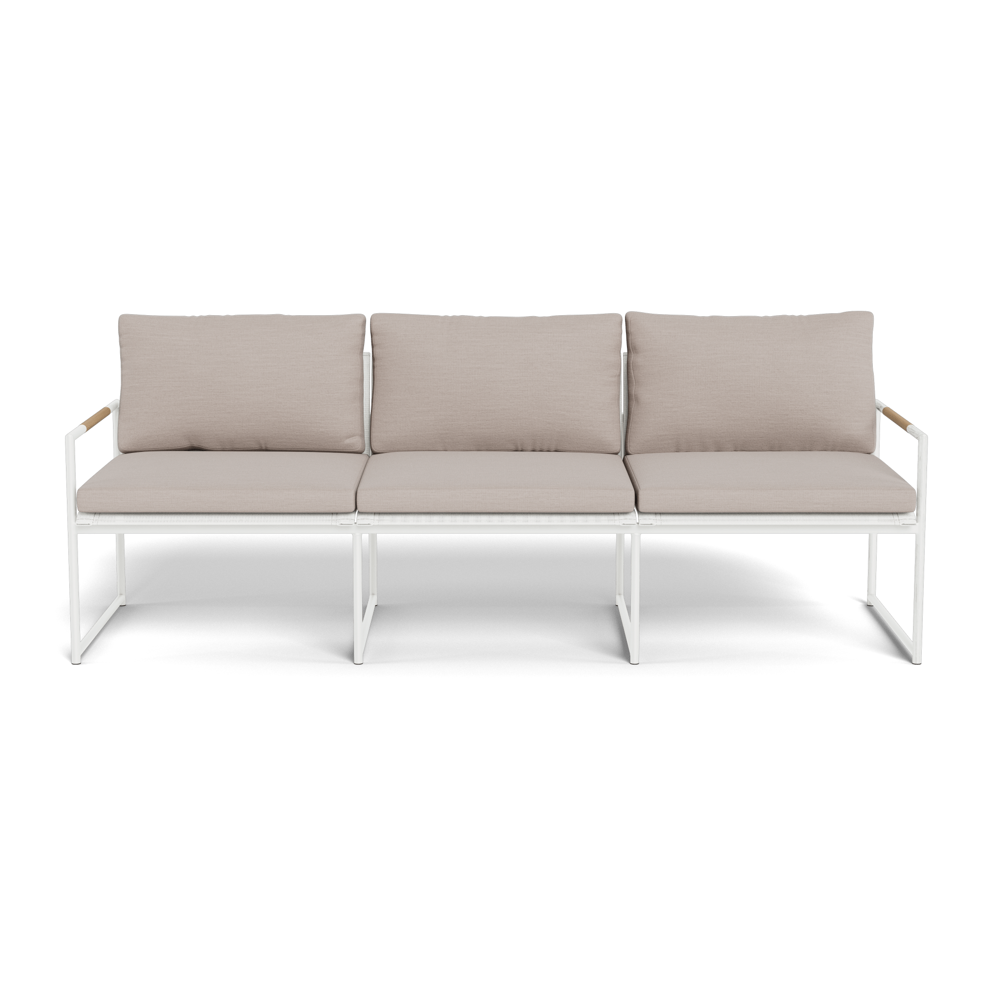 Breeze 3-Seat Sofa - Modern Comfortable Fabric Couch for Living Room, Lounge & Small Spaces - Perfect for Relaxing, Entertaining & Family Gatherings