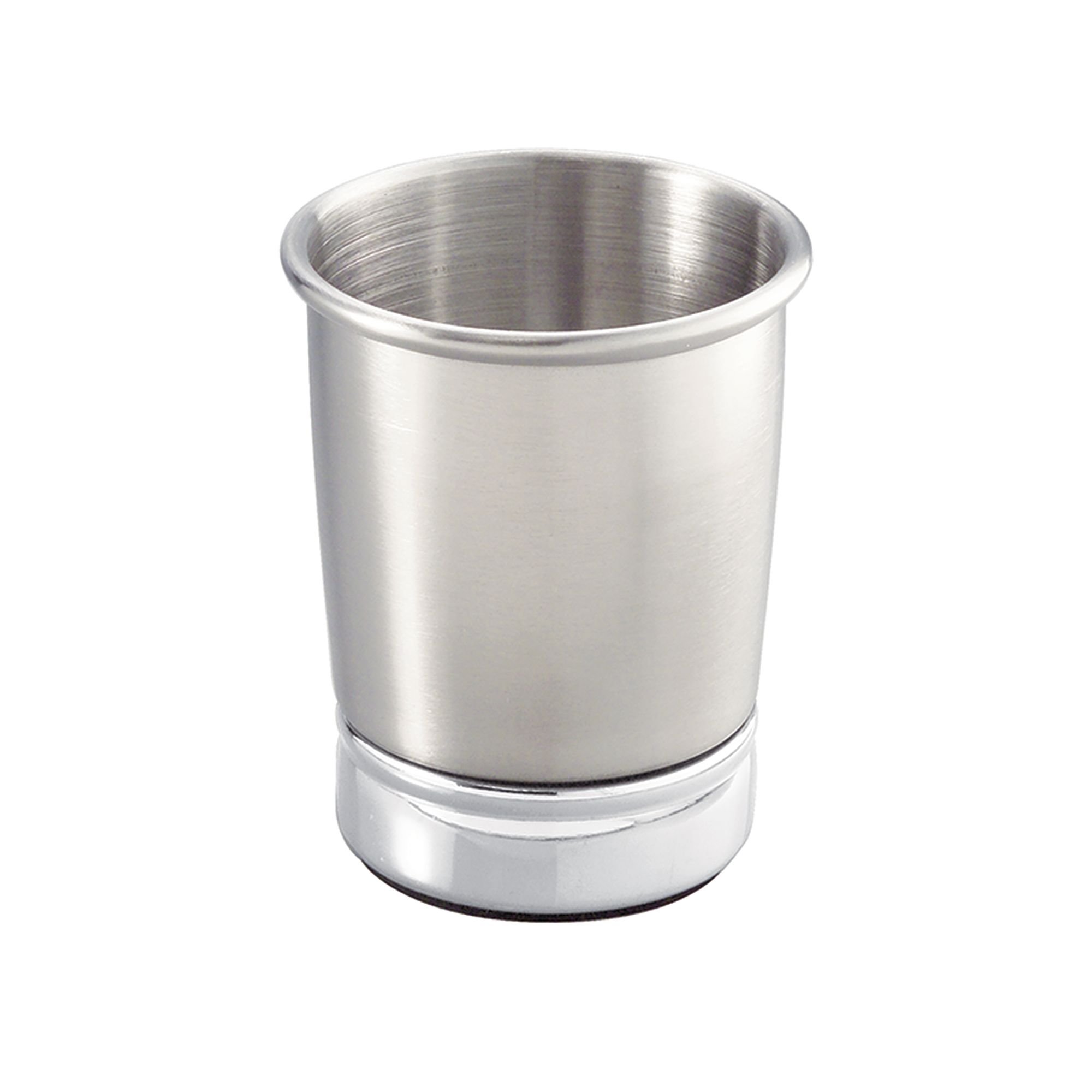 iDesign York Metal Tumbler - Stylish Makeup Brush & Toothbrush Organizer for Bathroom, Vanity, Desk, Dorm | 3.25