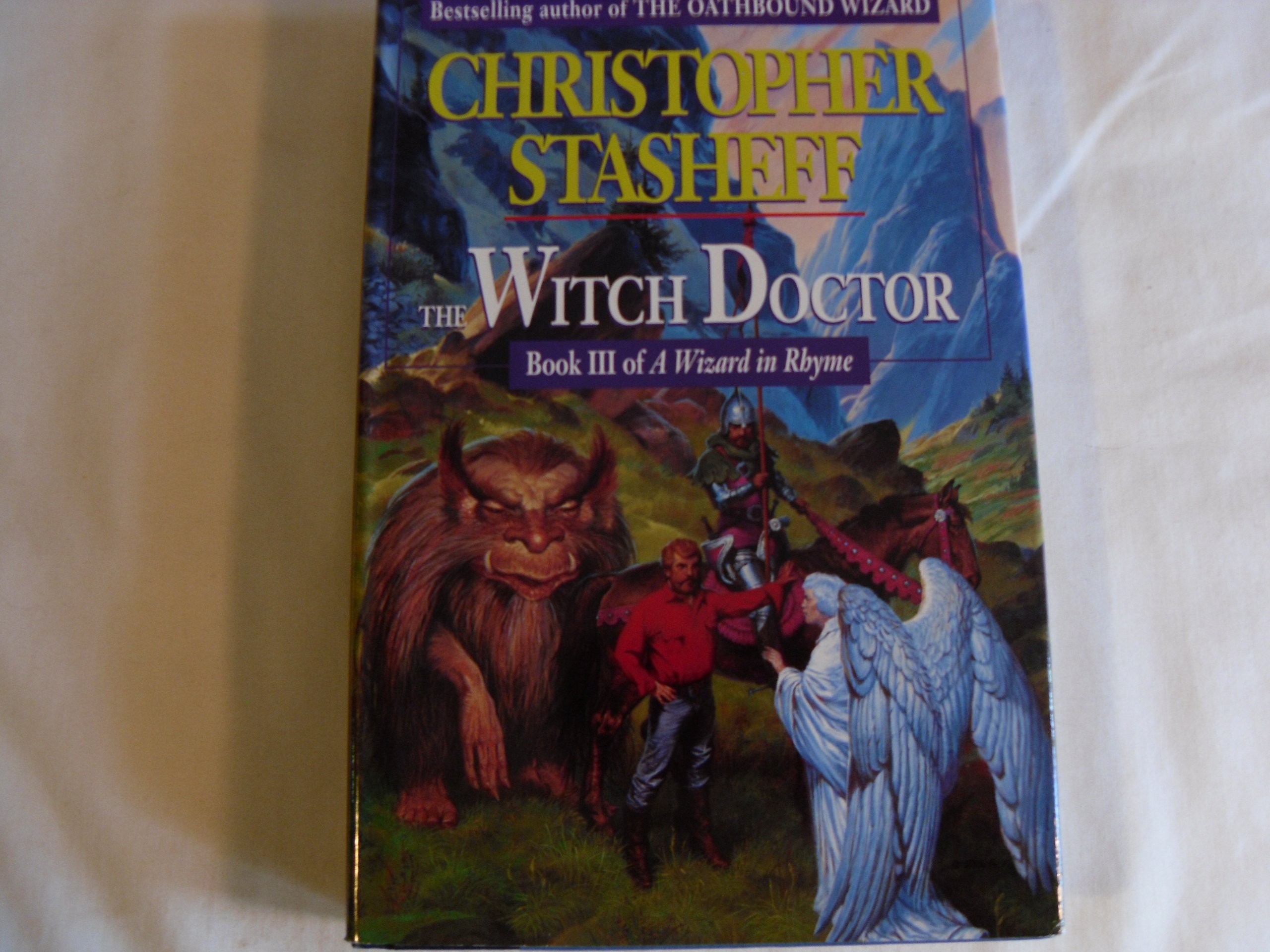 The Witch Doctor: Book 3 of A Wizard in Rhyme Series - Epic Fantasy Adventure Novel for Adults | Perfect for Fantasy Book Lovers & Medieval Magic Enthusiasts