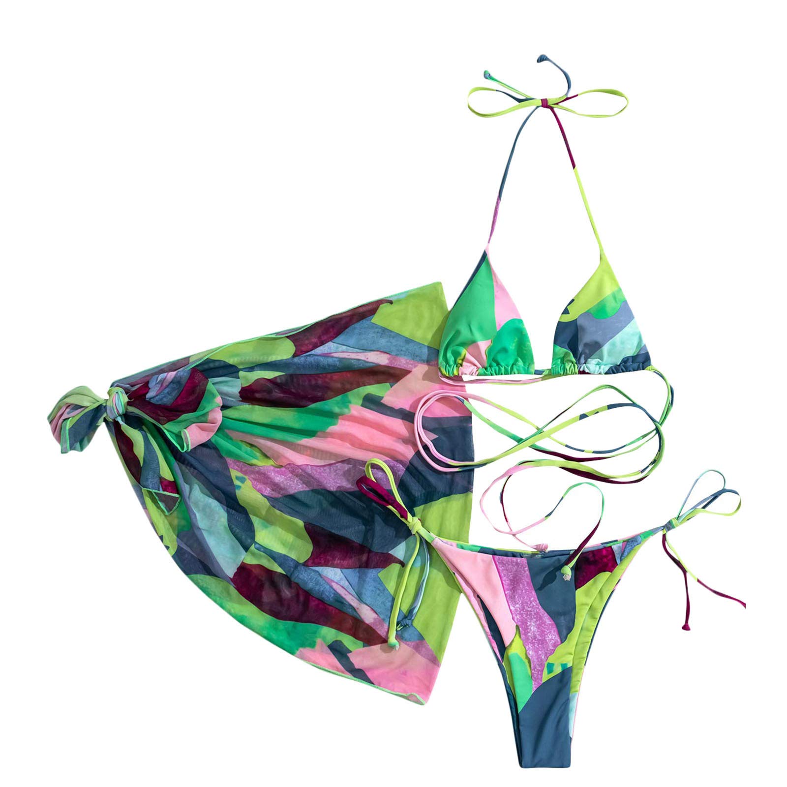 FANGTION One Piece Push Up Bathing Suit for Women - Sexy Tankini Swimsuit with Shorts & Built-in Bra | Perfect for Beach, Pool Party & Summer Vacation
