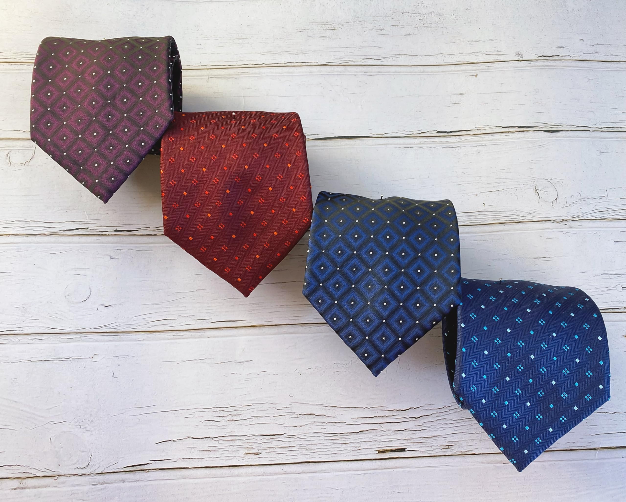 KissTies Boys Satin Necktie for Teens - Formal Silk Tie with Gift Box - Perfect for School, Weddings & Special Occasions