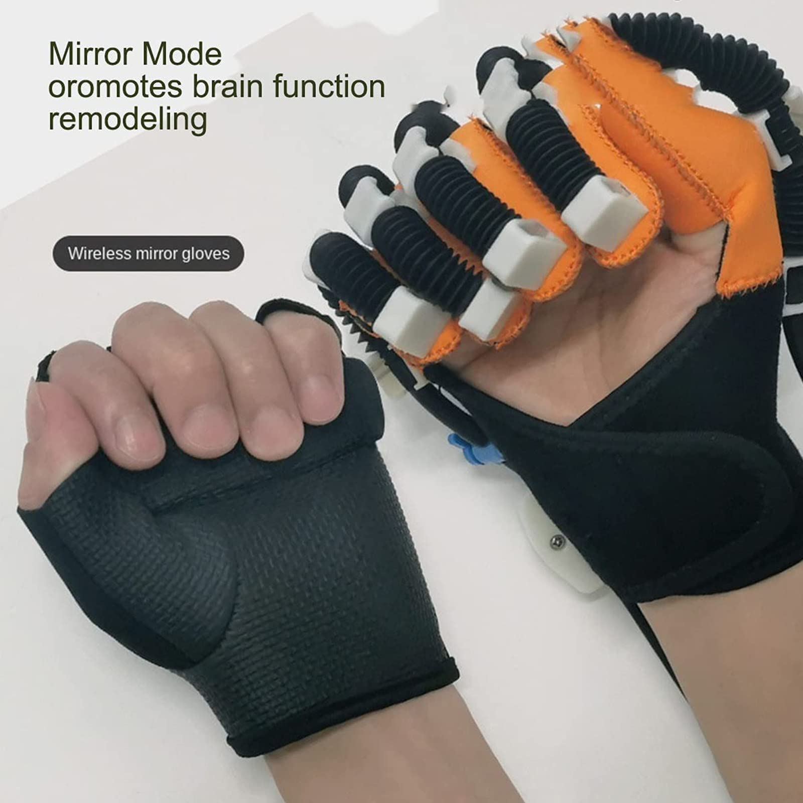 Electric Pneumatic Finger Rehabilitation Gloves - Hand Massager & Function Training Equipment for Stroke, Arthritis & Hand Dysfunction Patients (Right Hand) - Improve Grip Strength & Mobility for Daily Activities