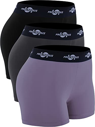 35# Pack of 3: Black & Grey & Lavender
