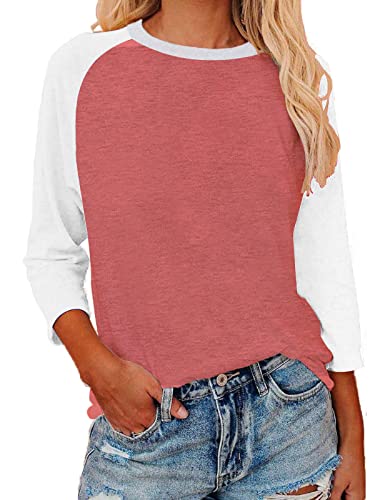 3/4 Sleeve-pink