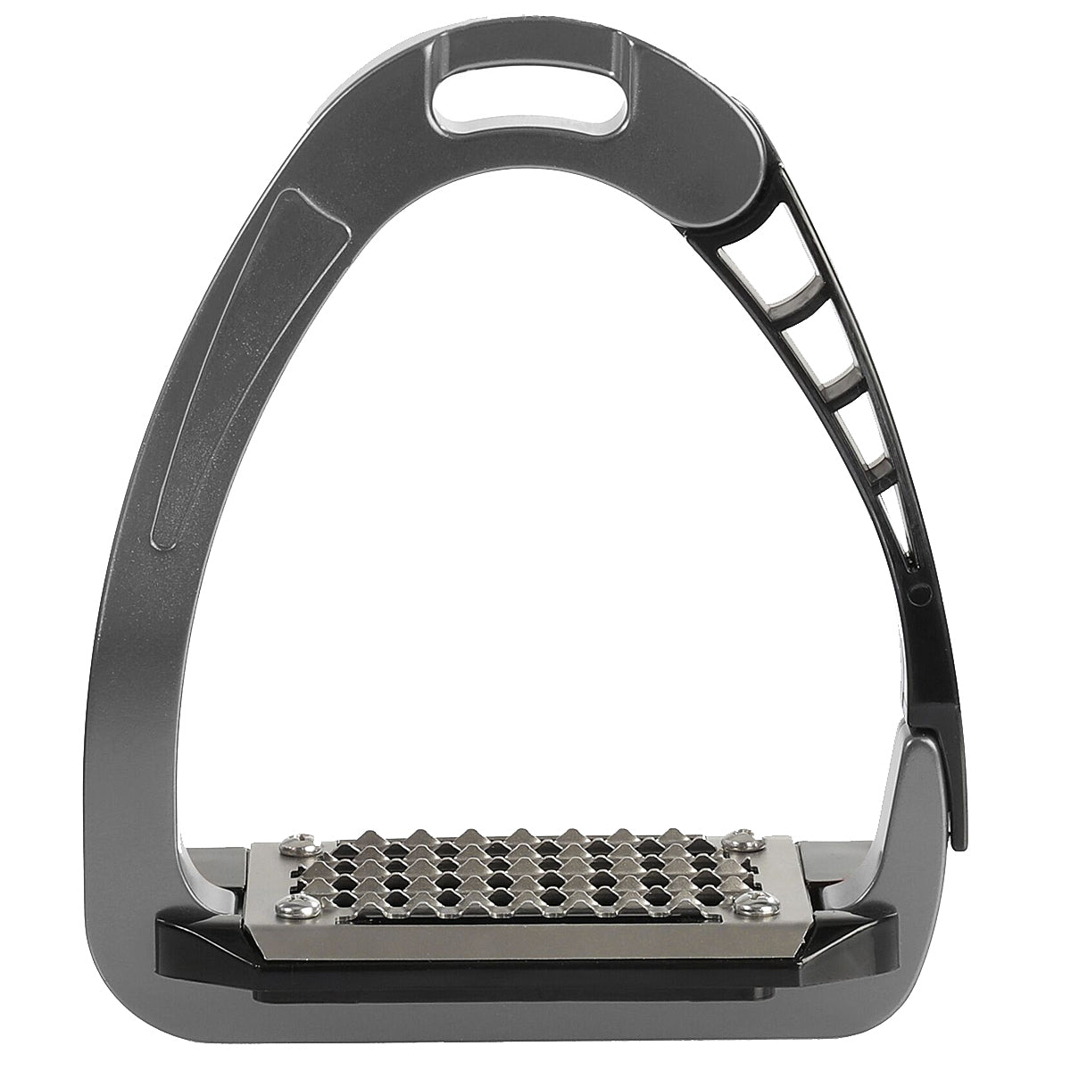 Acavallo Arena AluPro Stirrups - Lightweight Aluminum Horse Riding Stirrups for Equestrian & Show Jumping - Perfect for Training & Competitions