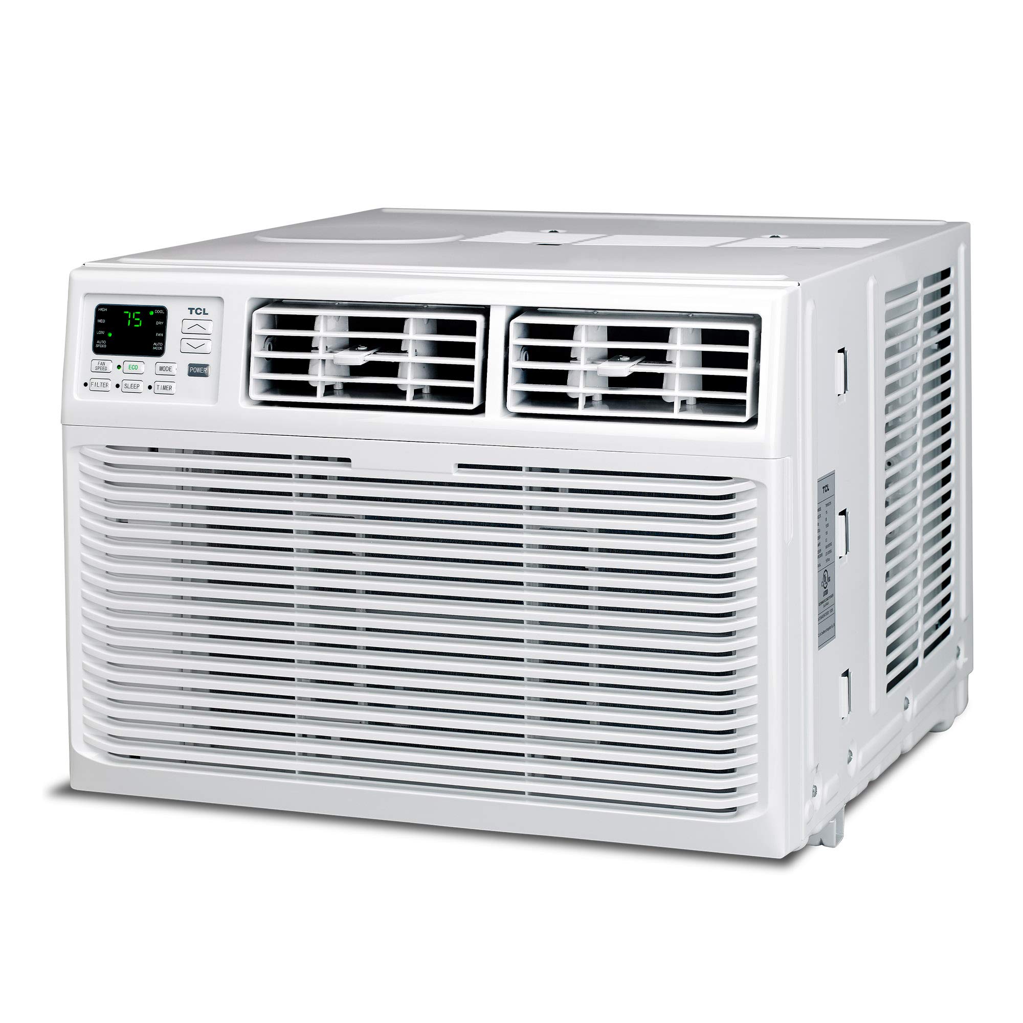 TCL 6,000 BTU White Window Air Conditioner - 6W3ER1-A Home Series | Perfect for Small Rooms, Bedrooms & Apartments | Energy Efficient Cooling Solution