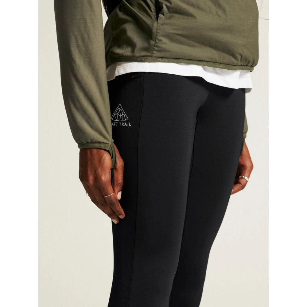 Craft Pro Trail Tights 2 - Women's Running & Hiking Tights for Outdoor Adventures & Gym Workouts
