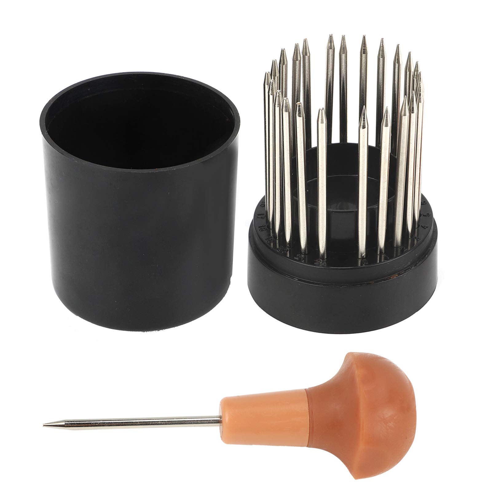 Bizofft 23-Piece Beading Tools Set for Jewelry Making - Diamond Bead Grain Tool, Stone Setting Graver with Storage Box | Perfect for DIY Jewelry, Gemstone Setting & Craft Projects