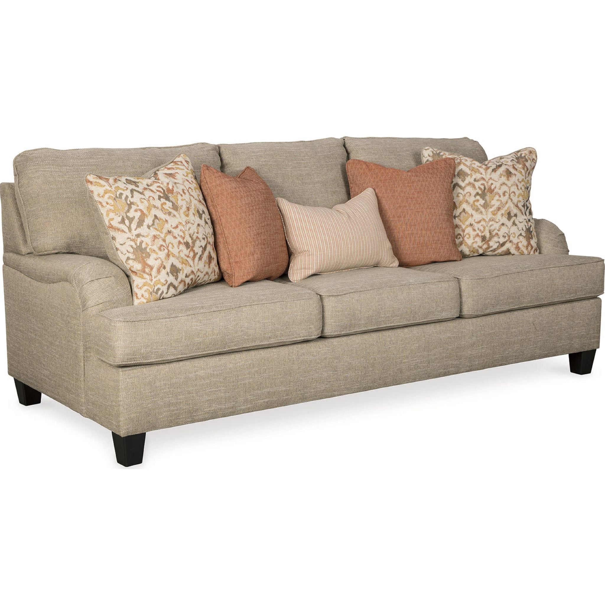 Almanza Sofa in Wheat - Modern Comfortable Couch for Living Room, Lounge & Home Decor