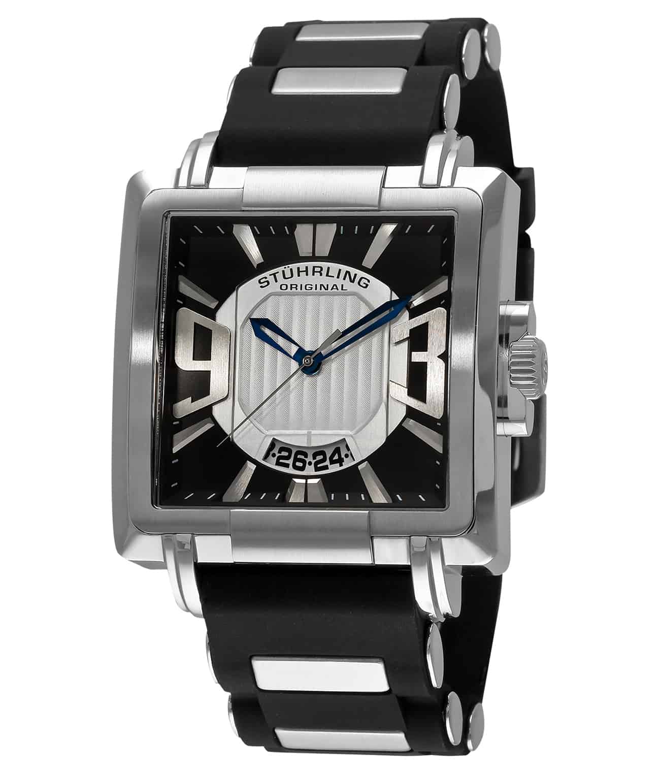 Il Capo Classic 278B Men's Quartz Watch - 43mm Stainless Steel Case, Water Resistant, Fashion Dress Watch for Business, Casual & Formal Occasions
