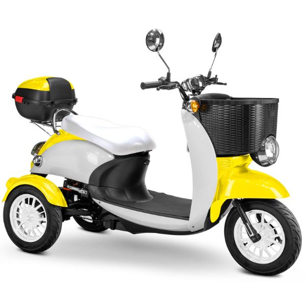 Yellow and White