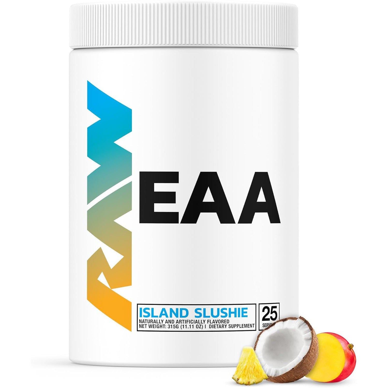 RAW Nutrition Essential Amino Acids (EAA) Supplement - Vegan, Sugar-Free, Post-Workout Recovery for Athletes & Fitness Enthusiasts | Muscle Growth & Recovery Aid for Gym, Running & Sports Training