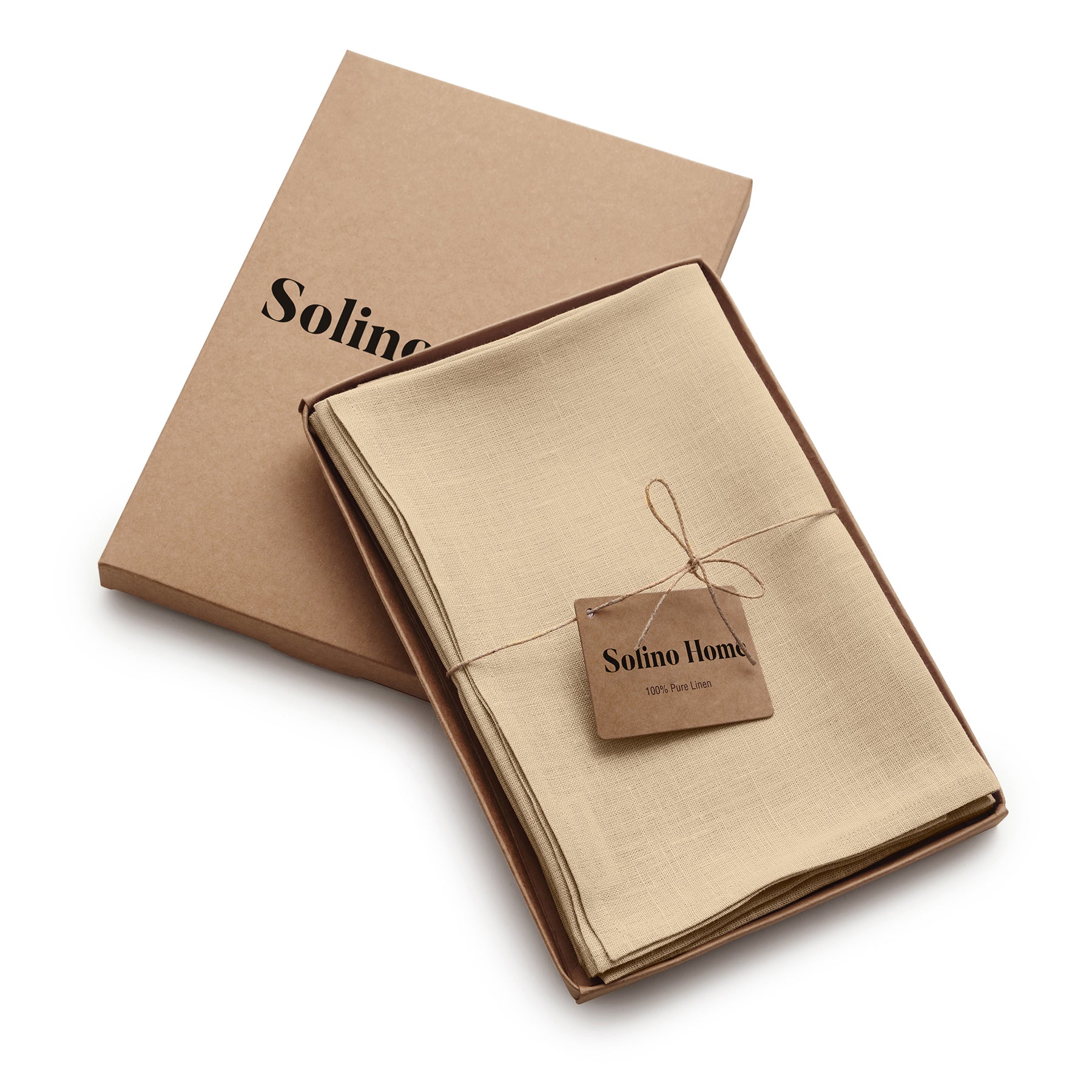 Premium Linen Napkins for Dining - Eco-Friendly & Elegant Table Linens for Weddings, Parties, and Everyday Use