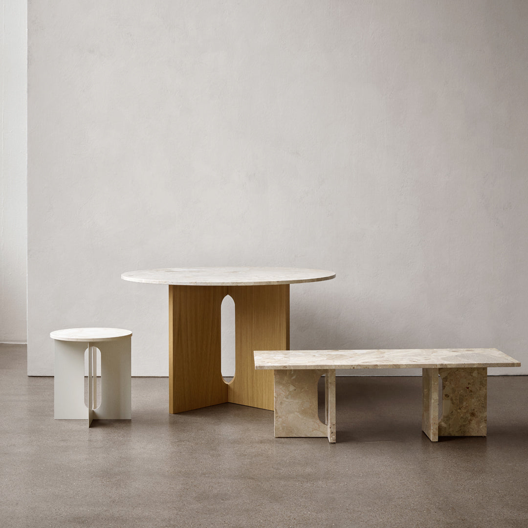 Modern Androgynous Dining Table - Stylish & Versatile for Small Spaces, Apartments, and Open-Concept Homes | Perfect for Family Dinners, Entertaining Guests, and Home Office Use