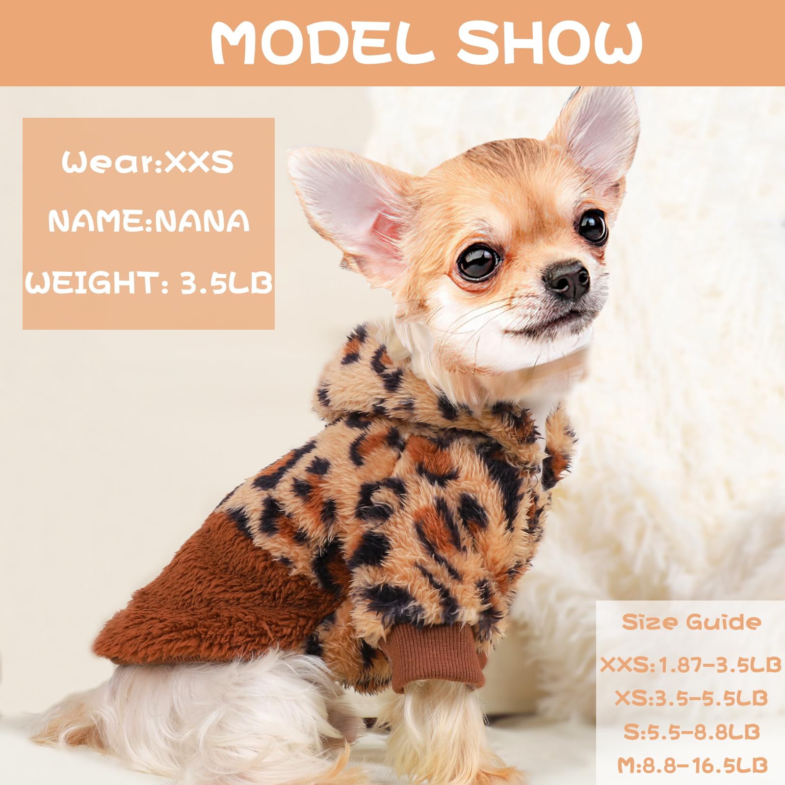 XXS Dog Sweater for Small Dogs - Cute Chihuahua Clothes & Christmas Outfit | Perfect for Holiday Photos, Winter Walks & Pet Parties