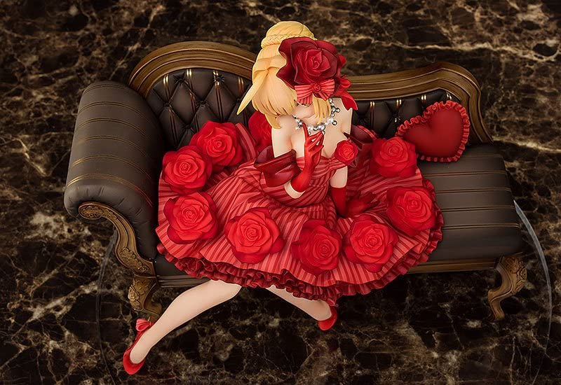 Fate/Extra Idol Emperor Nero 1/7 Scale PVC Figure - Anime Collectible Statue for Display & Decoration - Perfect for Anime Fans, Gaming Rooms & Otaku Collections