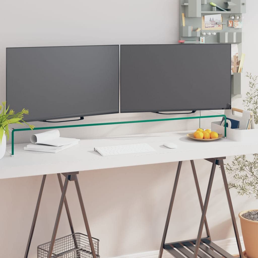 Modern Glass TV Stand 43.3