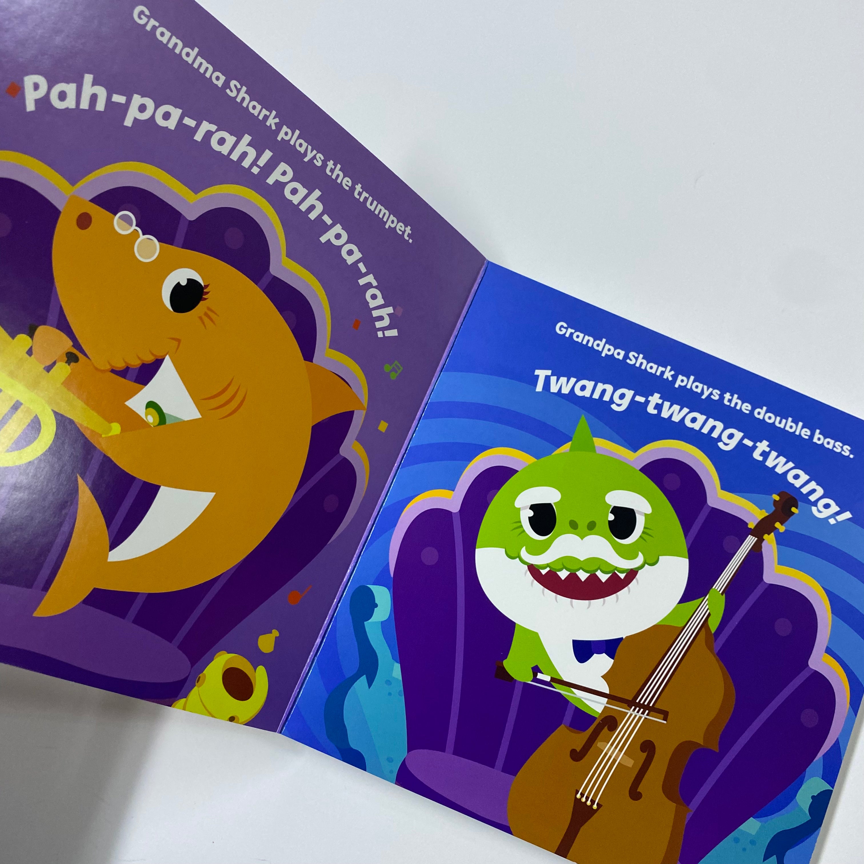 Baby Shark & Family Orchestra Musical Toy Set - Interactive Sing-Along & Learning Toy for Toddlers - Perfect for Playtime, Birthday Gifts & Early Childhood Development