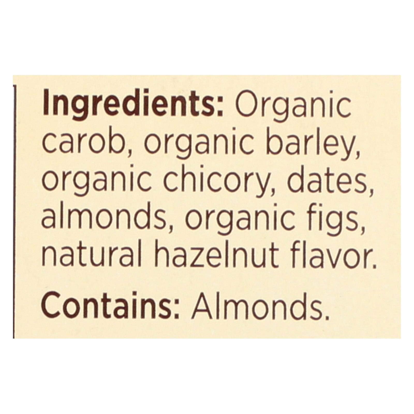 Organic Teeccino Herbal Coffee Hazelnut Flavor - Caffeine-Free Coffee Alternative - 10 Tea Bags (Pack of 6) - Perfect for Morning Brew, Afternoon Pick-Me-Up & Healthy Lifestyle