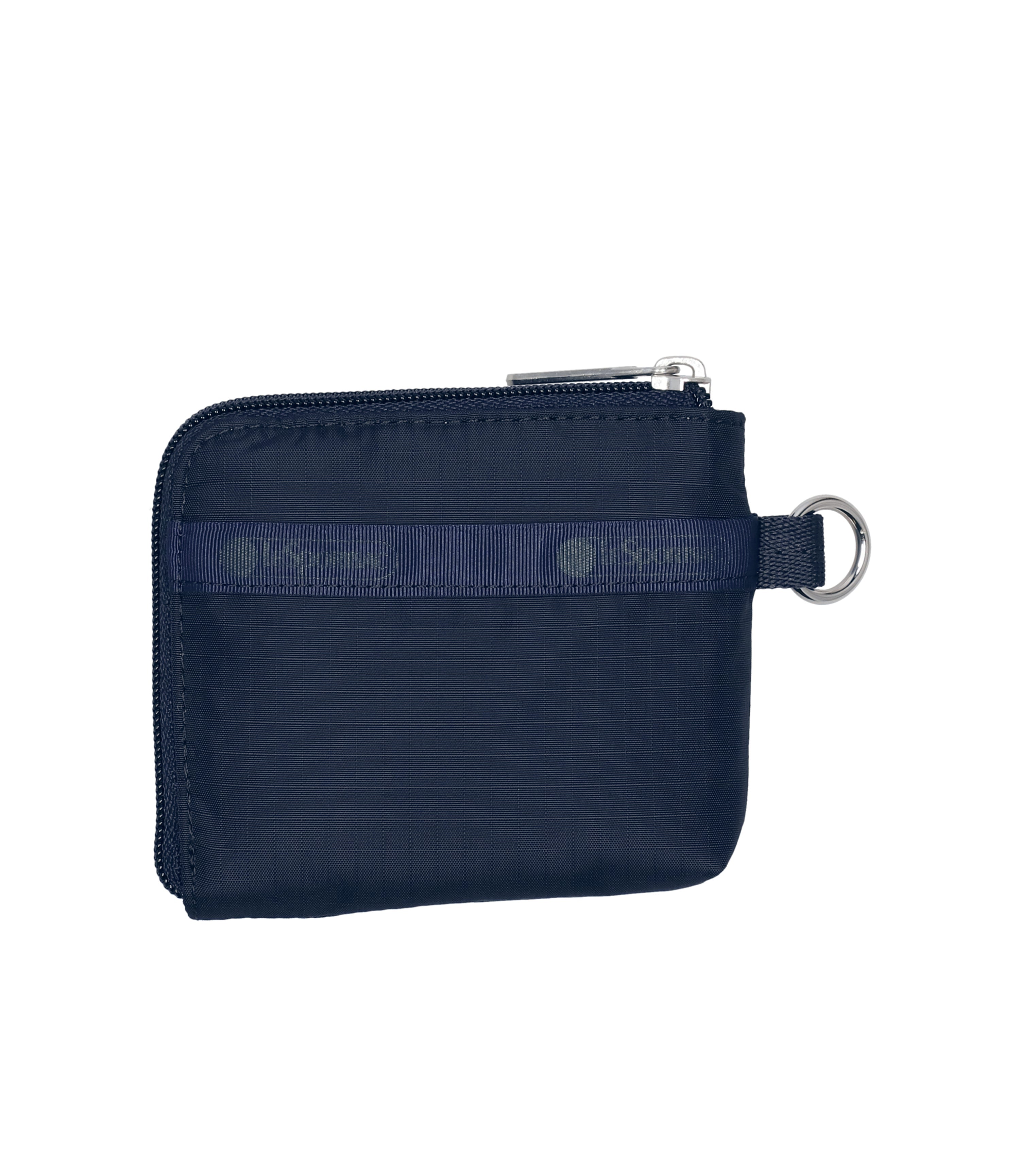 Slim Wallet for Men - Deep Sea Navy Blue Compact Zip RFID Blocking Minimalist Wallet - Perfect for Travel, Business & Everyday Use
