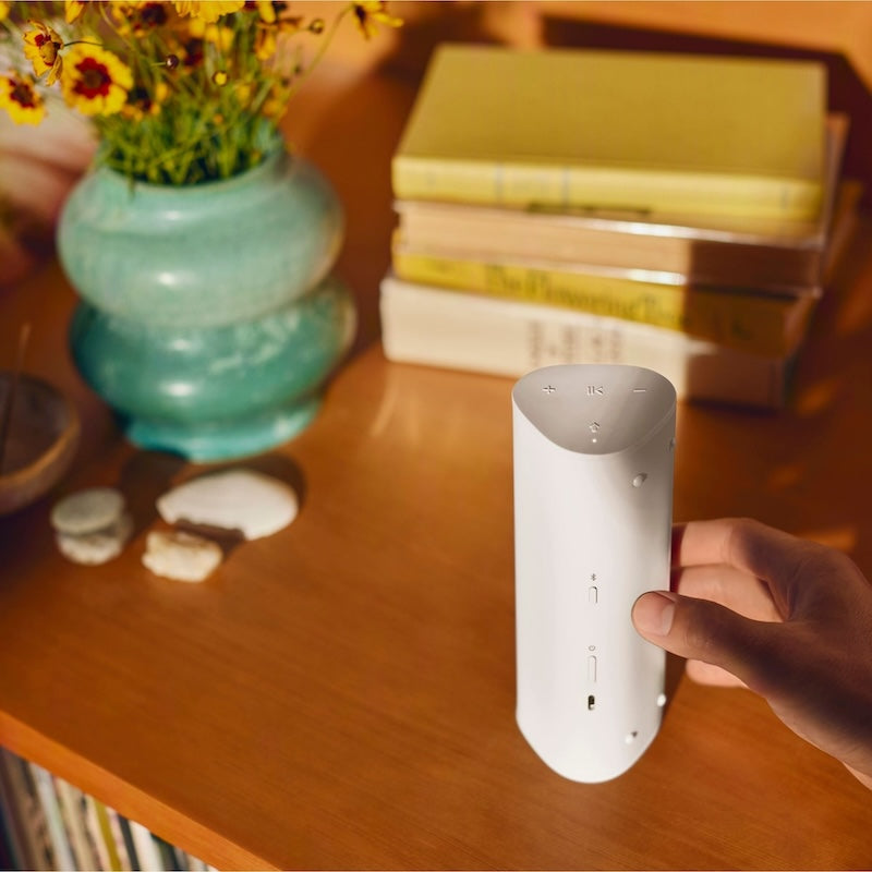 Sonos Roam 2 Portable Bluetooth & WiFi Speaker - White | Wireless Outdoor & Indoor Speaker for Home, Travel, Beach & Parties