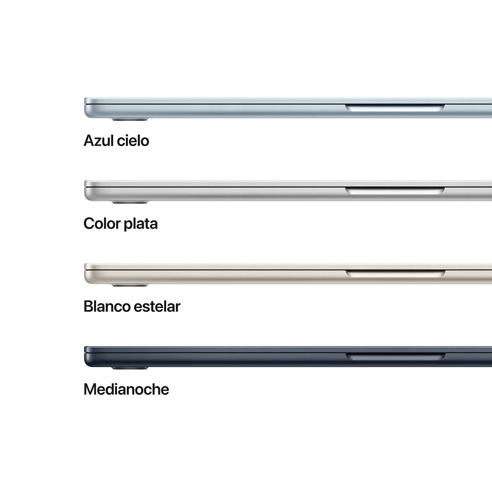 Apple MacBook Air 15-inch with M4 Chip - 10-Core CPU & 10-Core GPU, 512GB SSD in Midnight Blue - Perfect for Work, Study & Creative Projects